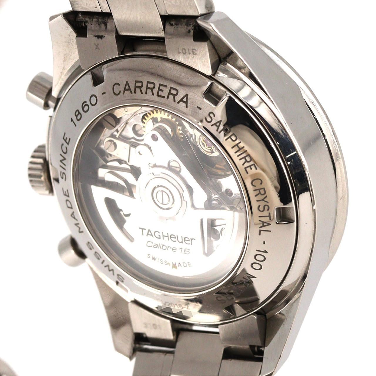 【ノーメンテナンス還元価格】タグ･ホイヤー カレラタキメータークロノ･エレガンス CV2016.BA0786 SS 自動巻