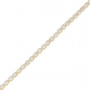 K18YG ダイヤモンド ブレスレット 2.00CT
