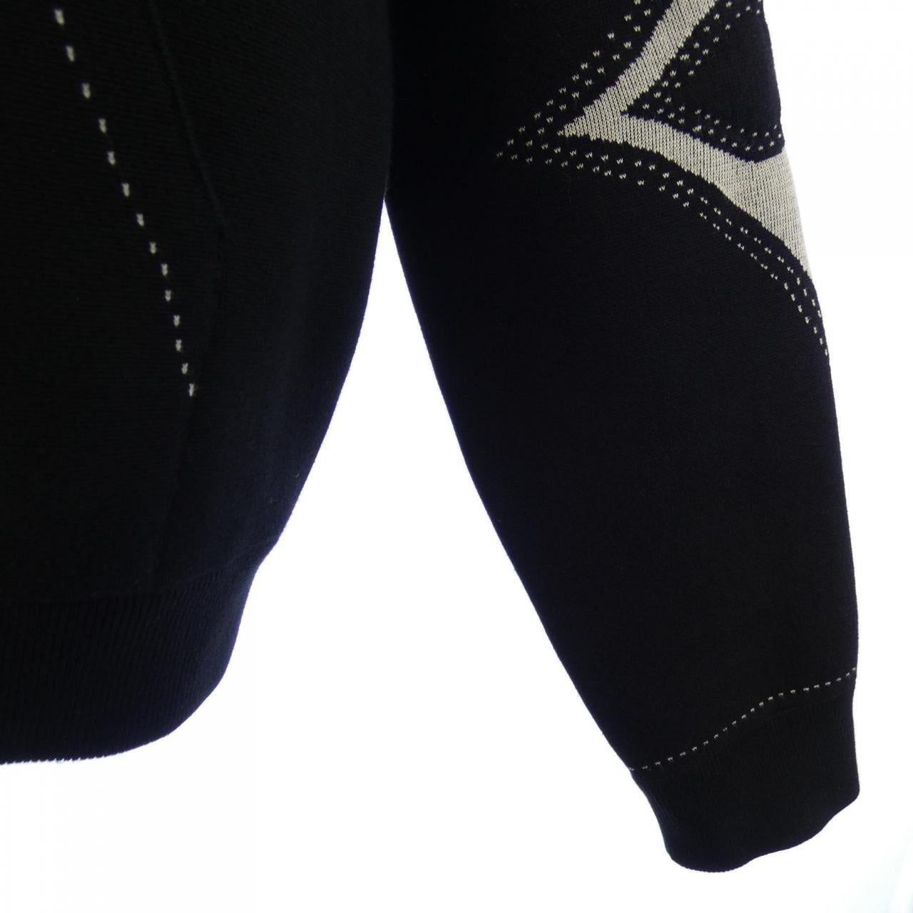 ルイヴィトン LOUIS VUITTON グラフィックインターシャジップコットンフーディ HRN89WAUR パーカー