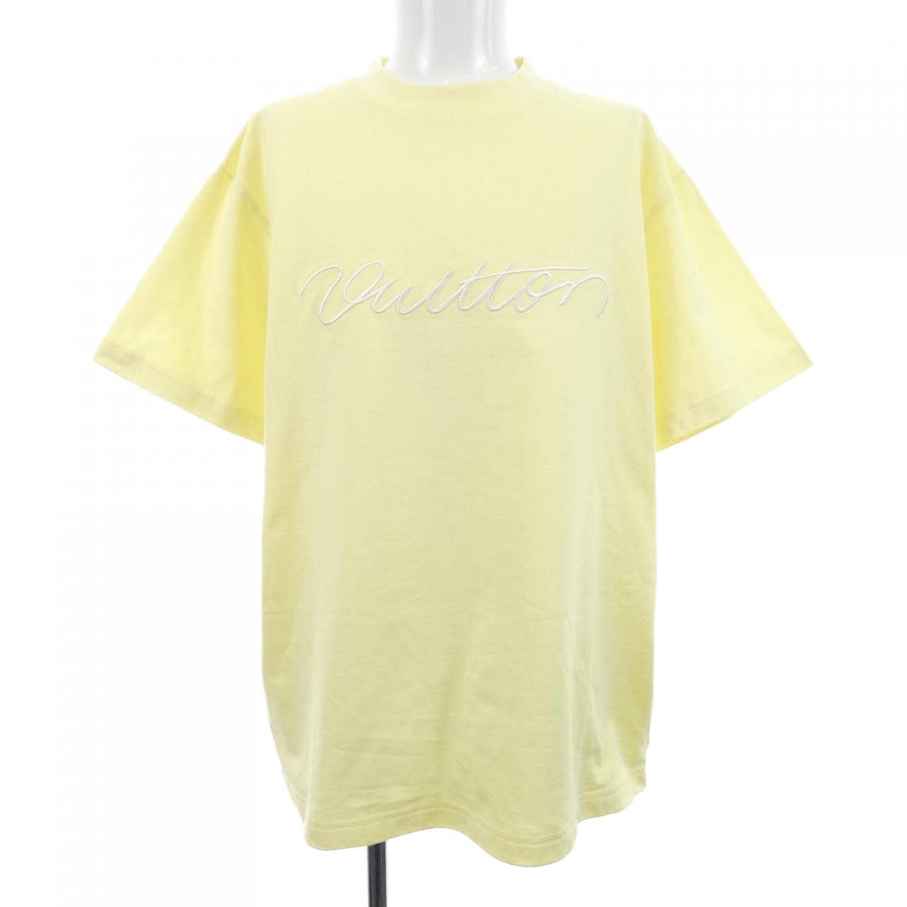 ルイヴィトン LOUIS VUITTON エンベリッシュド シグネチャー ショートスリーブTシャツ HUY47WDT3 Tシャツ