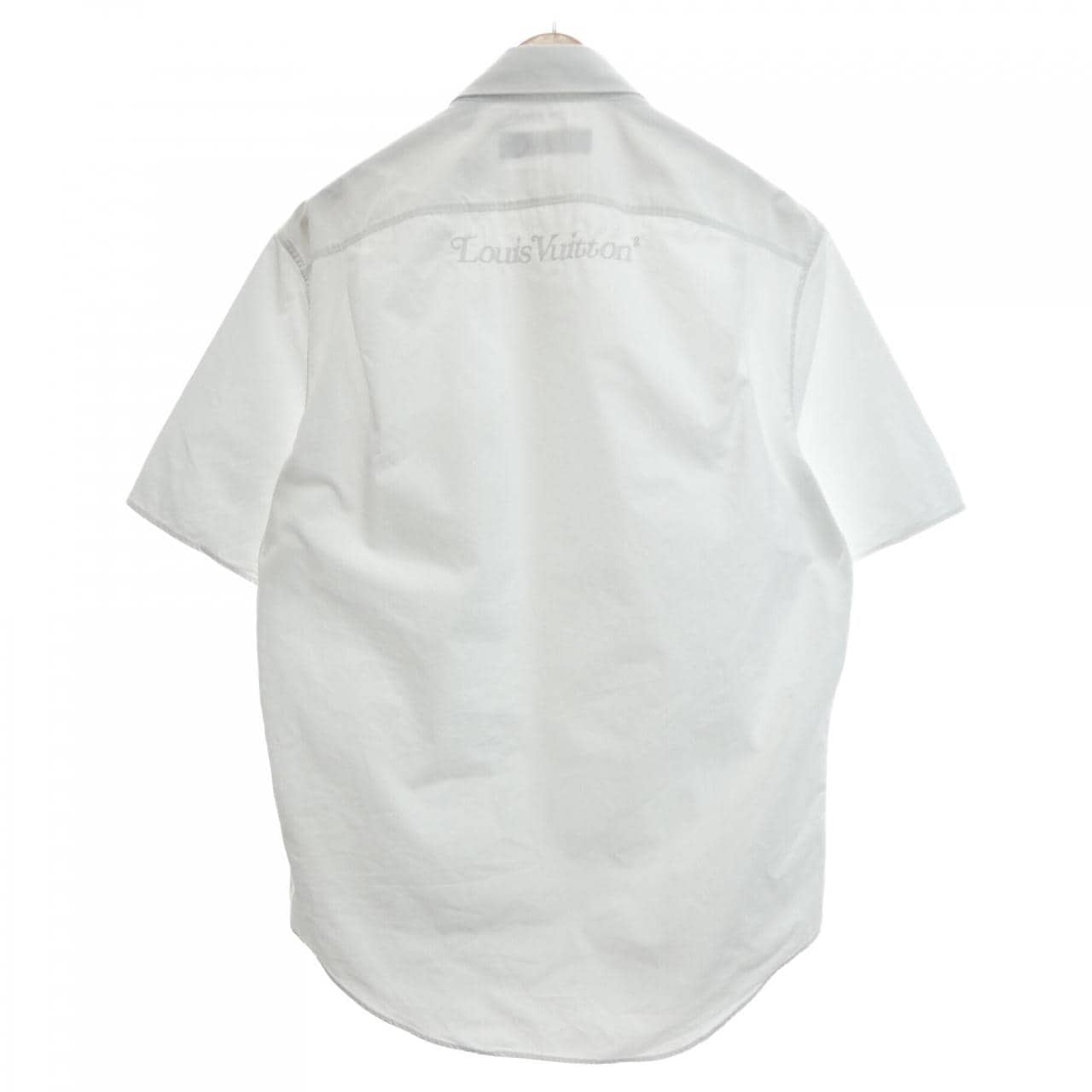ルイヴィトン LOUIS VUITTON エンブロイダリーLVスクエアードレギュラーショートスリーブシャツ HJS09WNLZ NIGO S／Sシャツ
