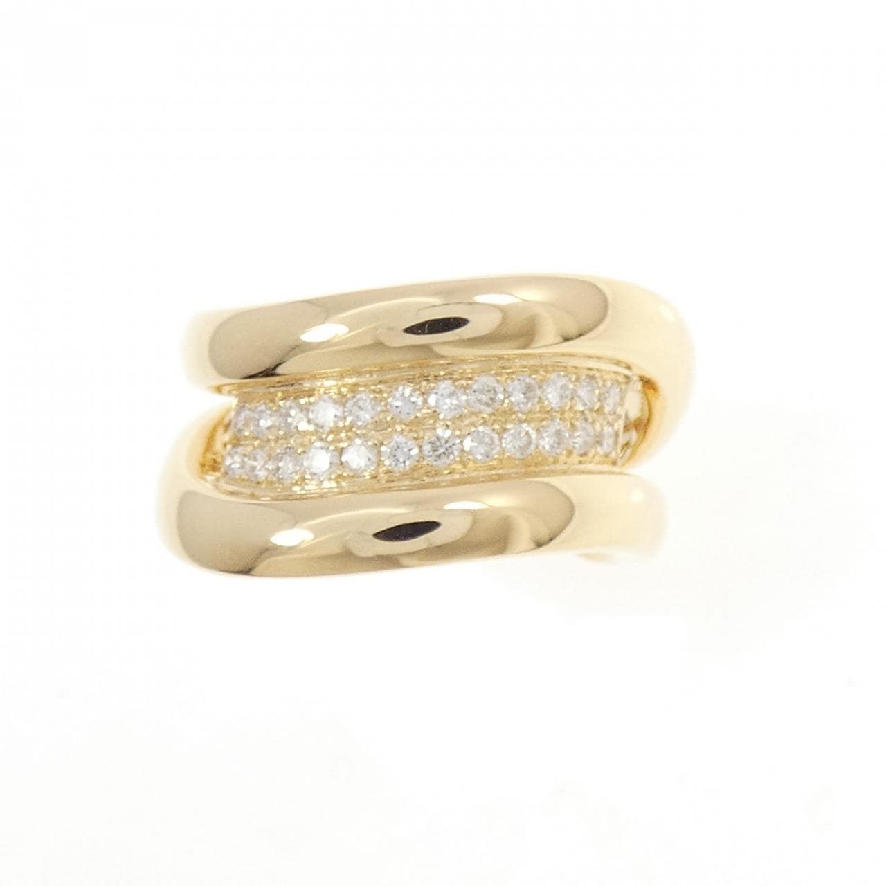 750YG ダイヤモンド リング 0.33CT