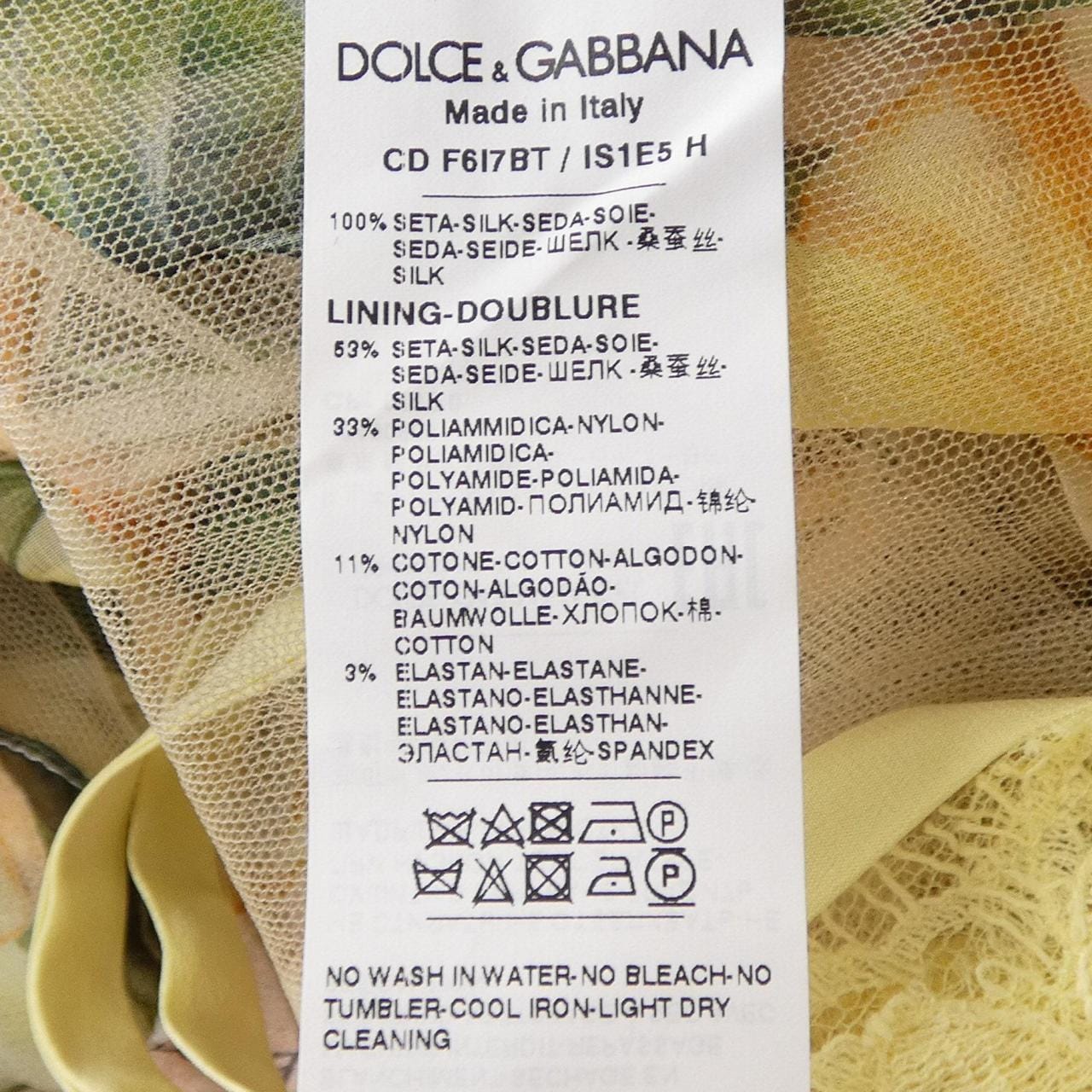 ドルチェアンドガッバーナ DOLCE&GABBANA F6I7BT/ IS1E5 ワンピース