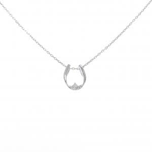 K10WG ダイヤモンド ネックレス 0.01CT