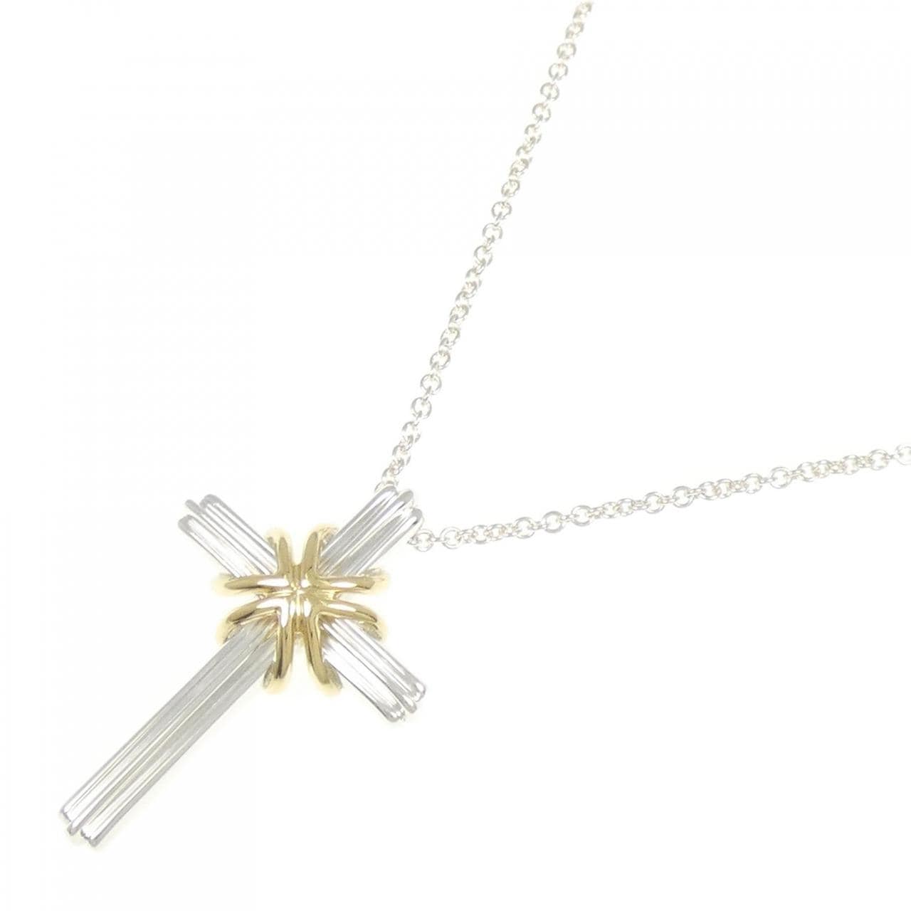 TIFFANY cross necklace