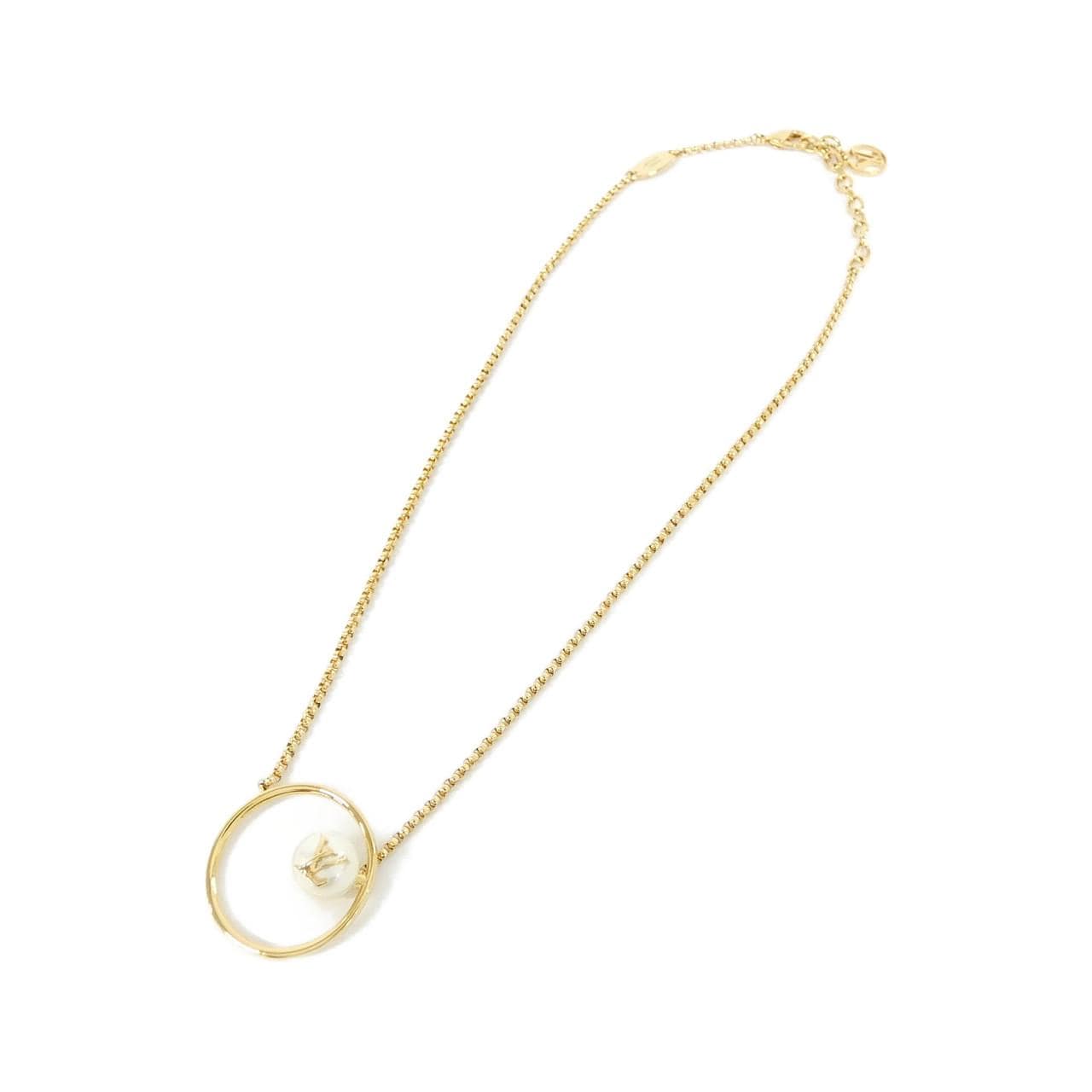 ルイヴィトン ネックレス LVエクリプス パール M01239 ネックレス