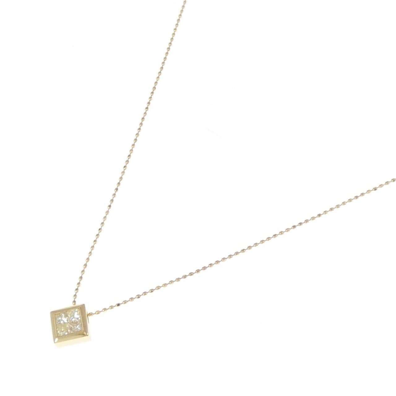 K18YG ダイヤモンド ネックレス 0.30CT