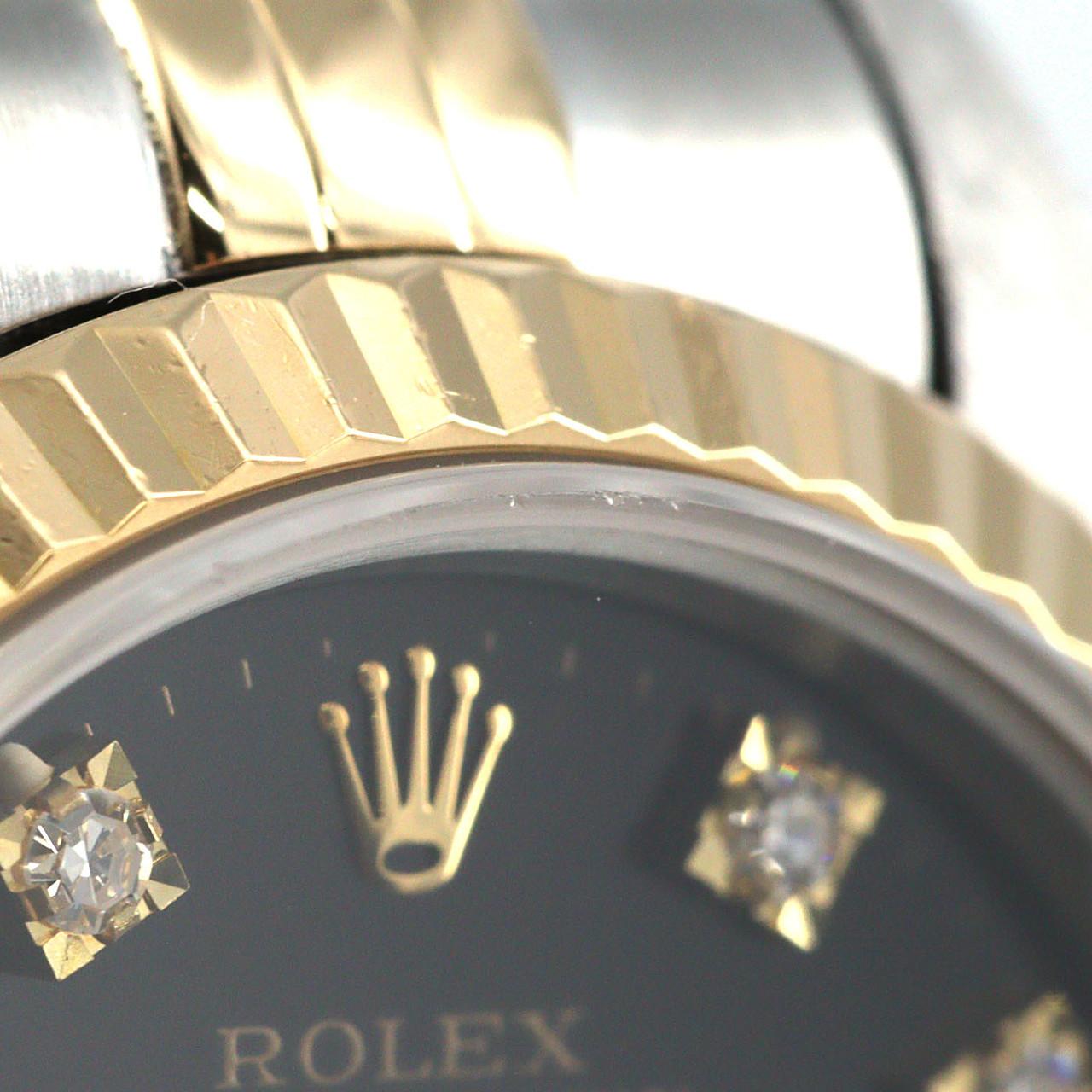 ロレックス デイトジャスト 69173G. SSxYG 自動巻 S番