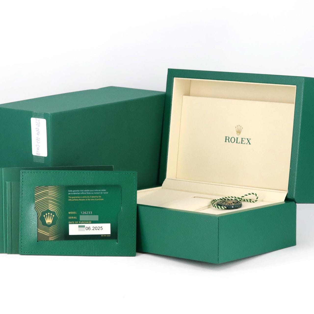 ロレックス デイトジャスト 126233 SSxYG 自動巻 ランダム番