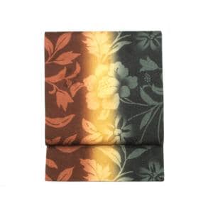 【未使用品】袋帯　染帯　全通柄