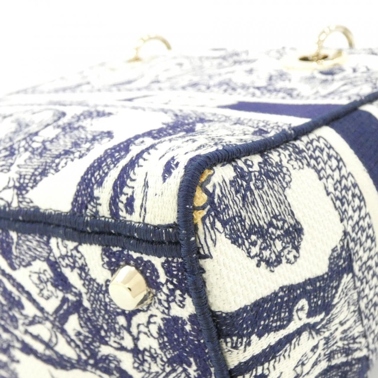 クリスチャンディオール TOILE DE JOUY レディ D-ライト ミディアム M0565OTDT バッグ