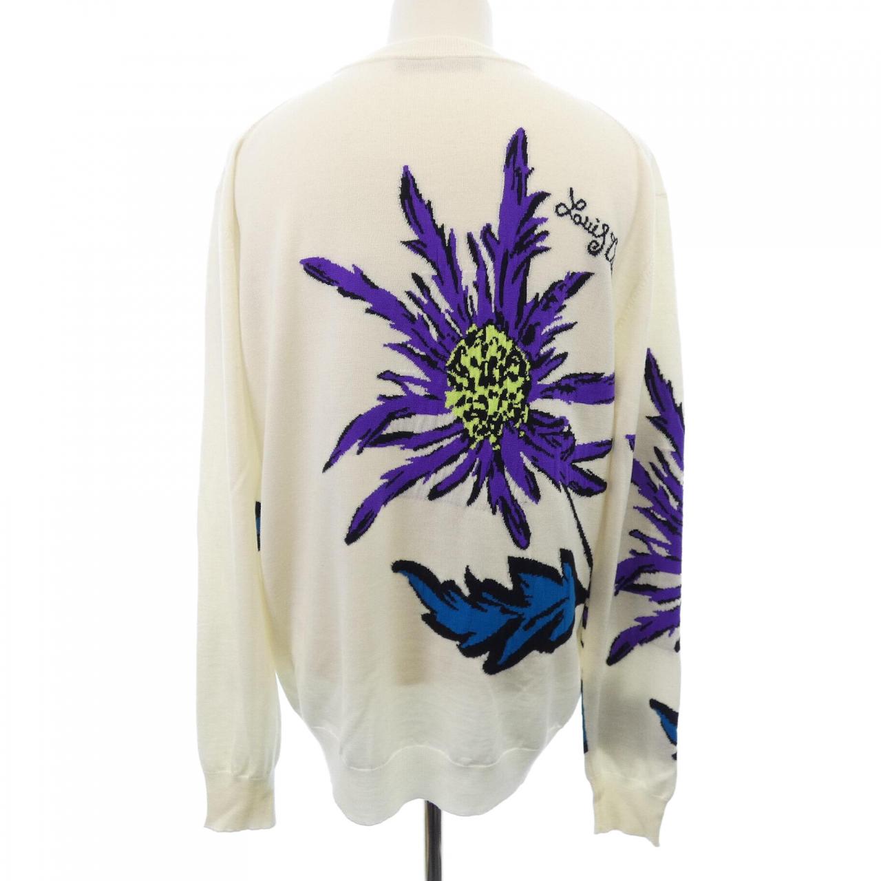 ルイヴィトン LOUIS VUITTON シスルインターシャプルオーバー HON89WX87 ニット