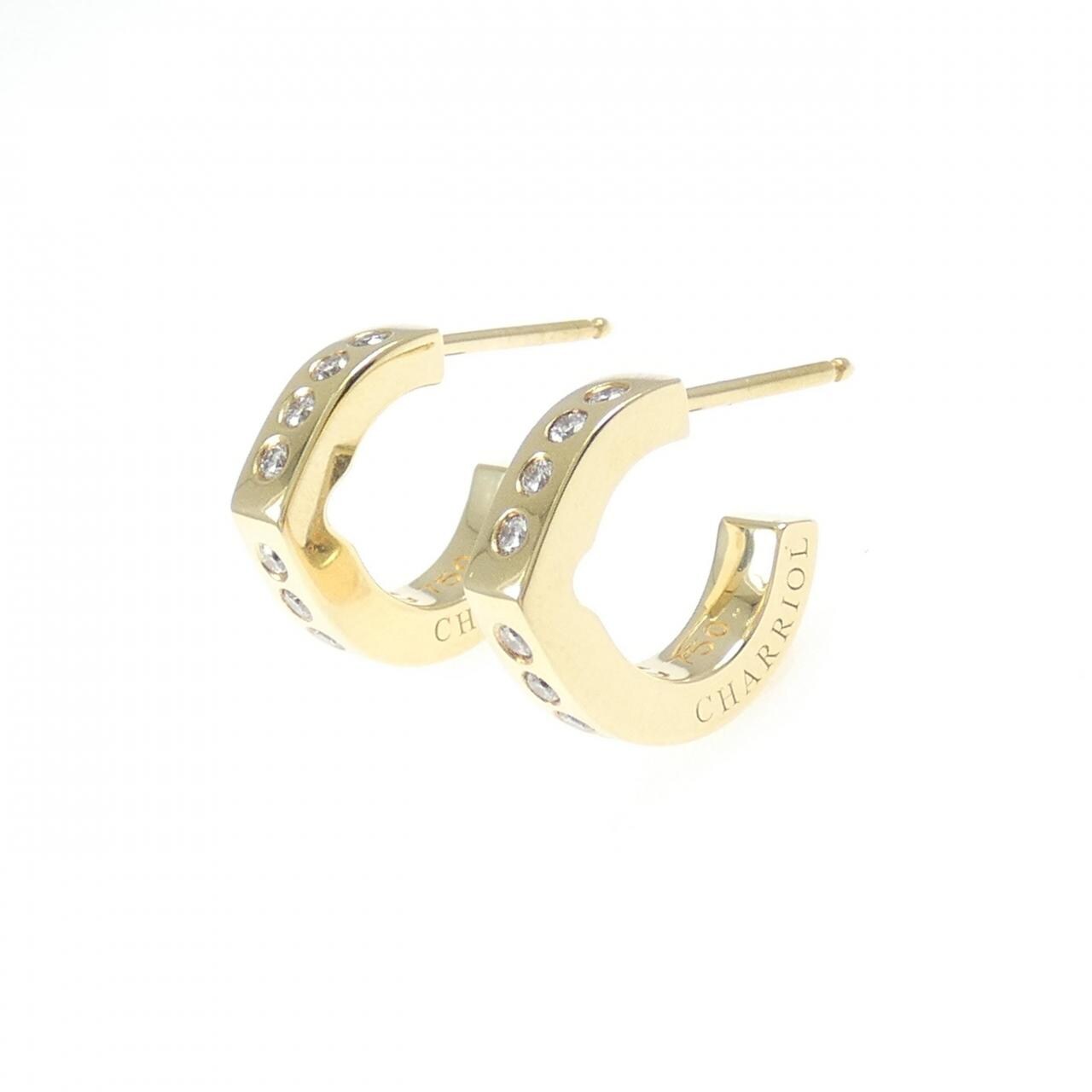 夏利豪钻石耳环