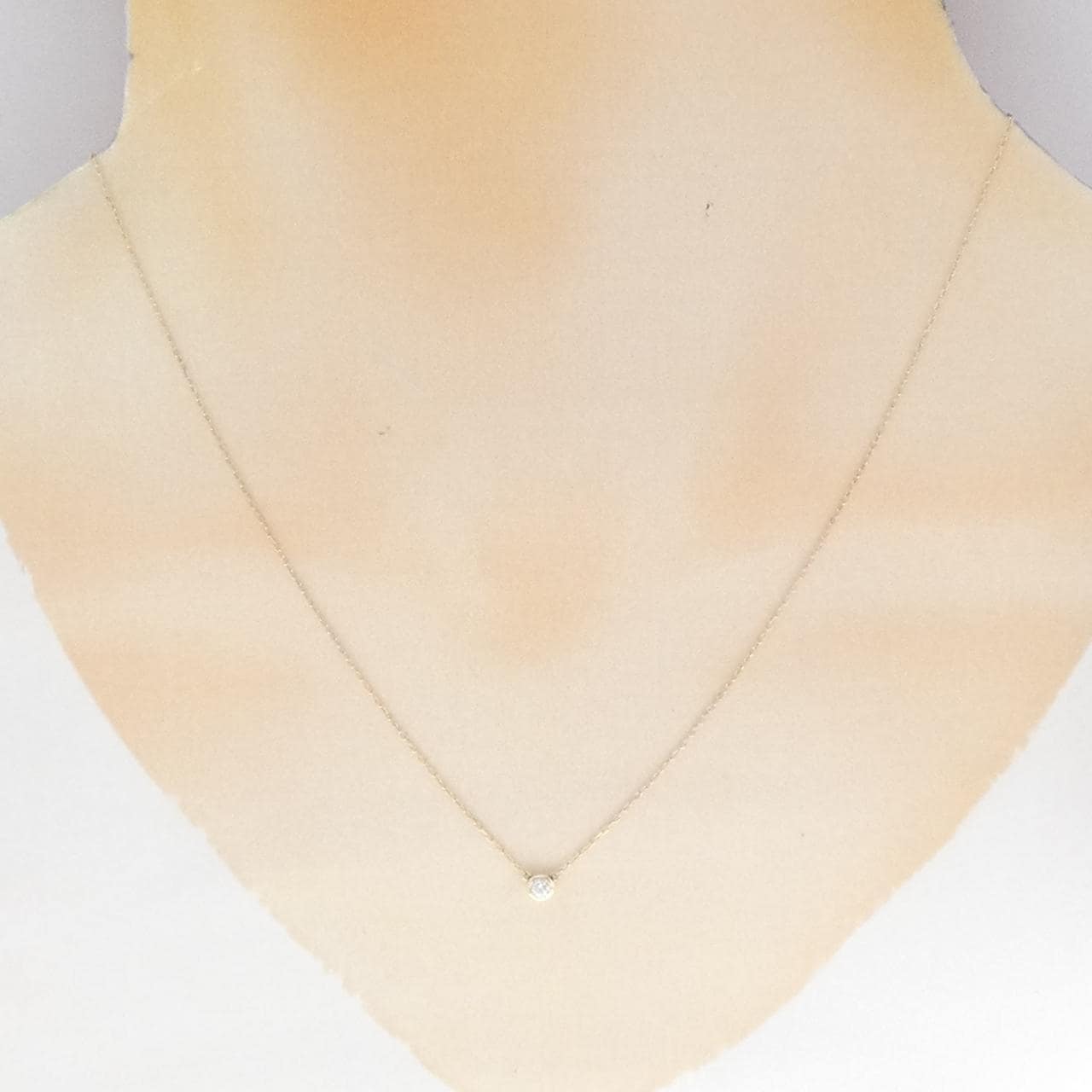 K10YG ダイヤモンド ネックレス 0.05CT