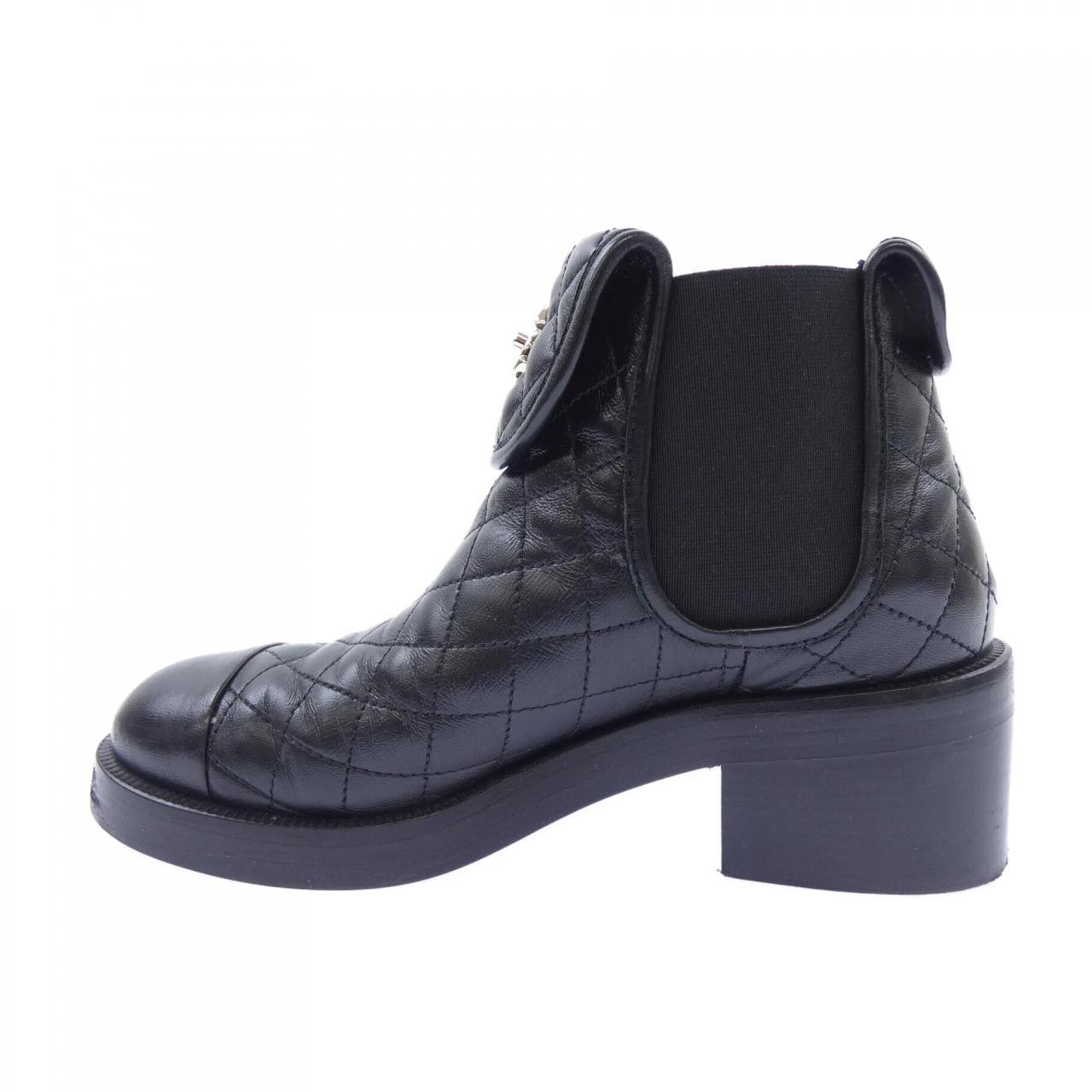 シャネル CHANEL アンクルブーツ ANKLE BOOTS ターンロック G45144B14037 ブーツ
