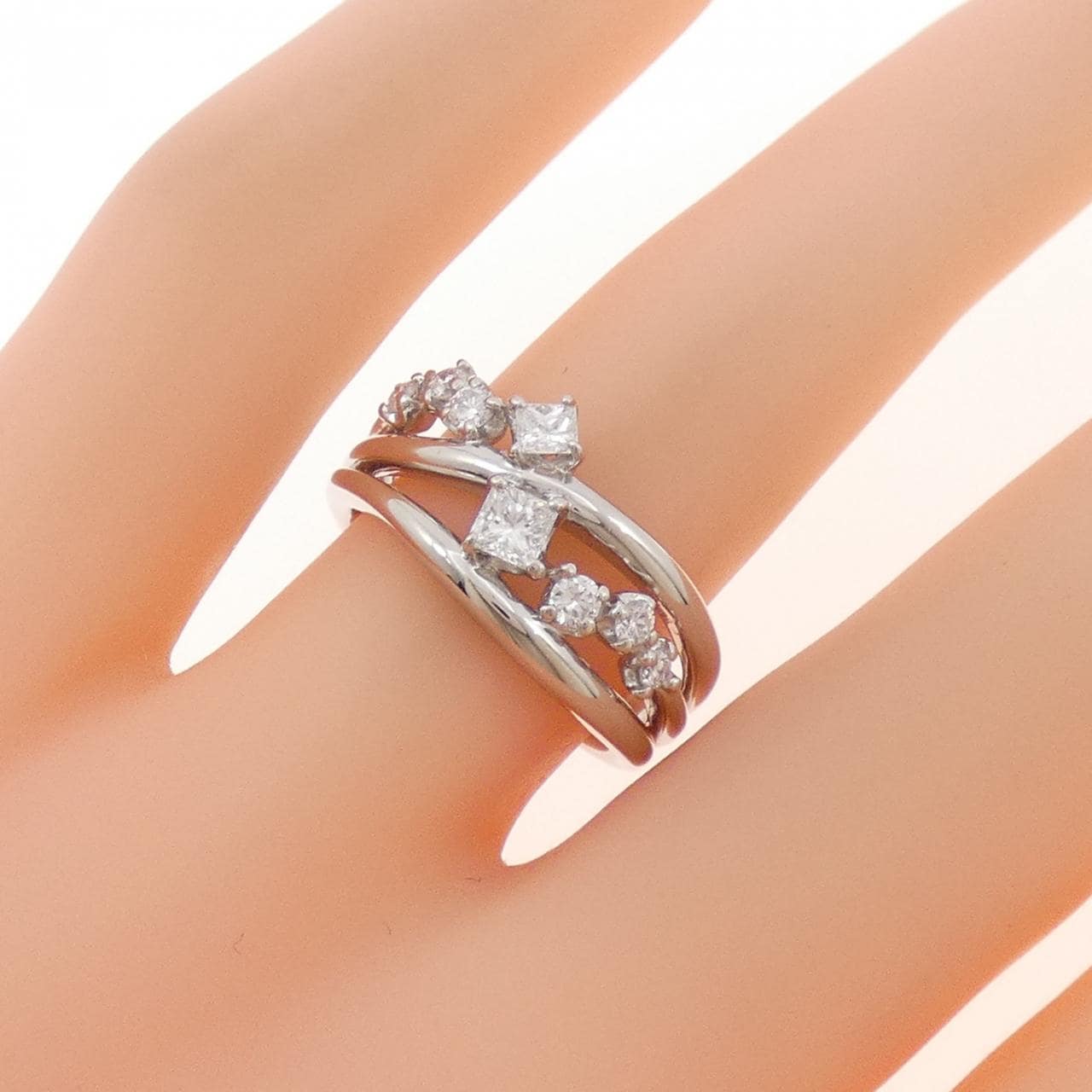 PT900 ダイヤモンド リング 0.44CT
