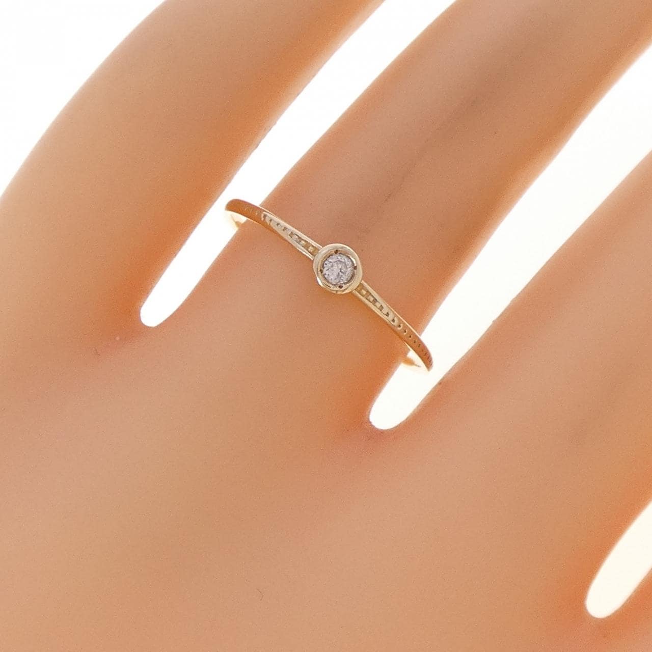 エテ ダイヤモンド リング 0.03CT