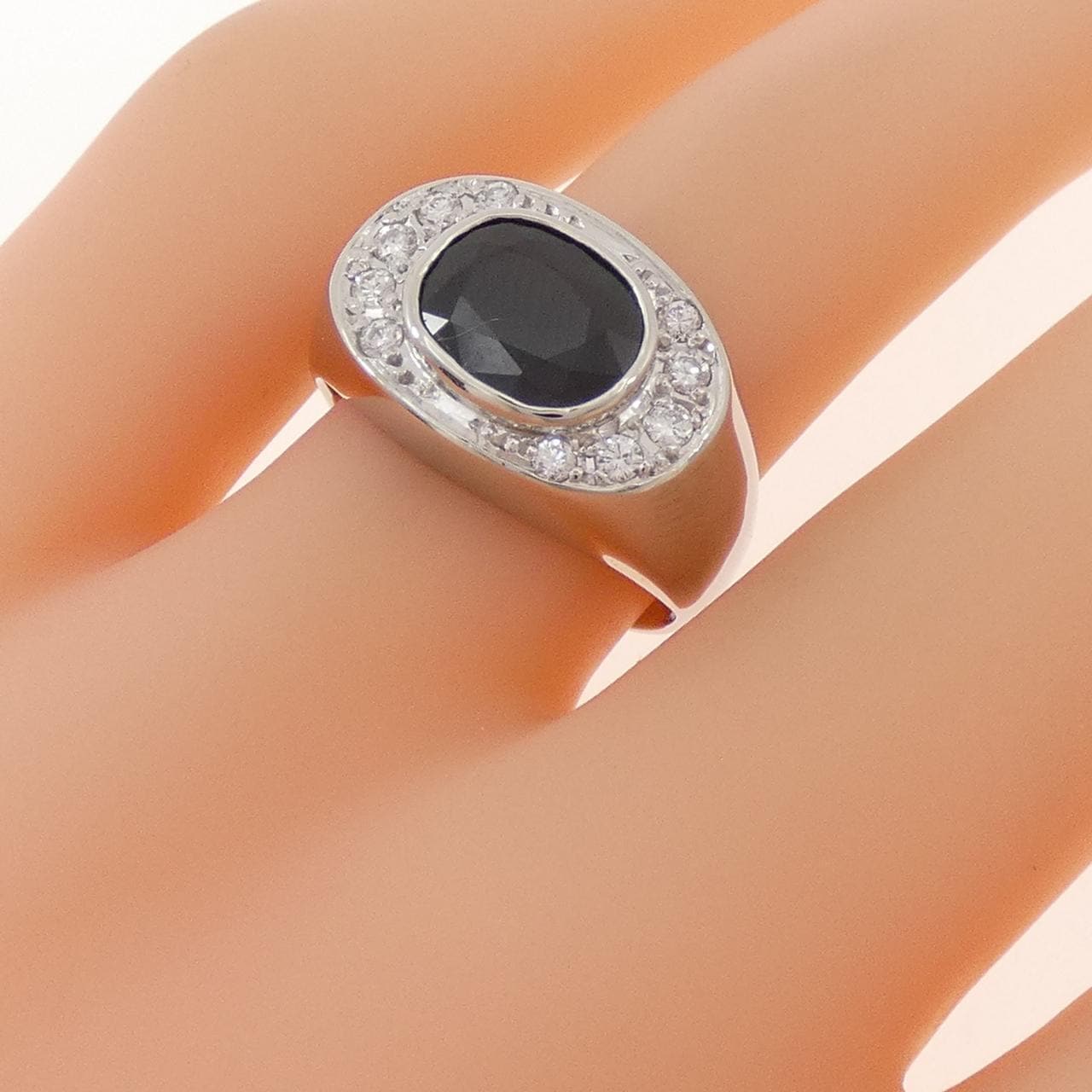 PT900 サファイヤ リング 2.18CT