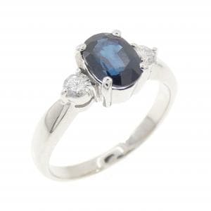 PT900 サファイヤ リング 1.23CT