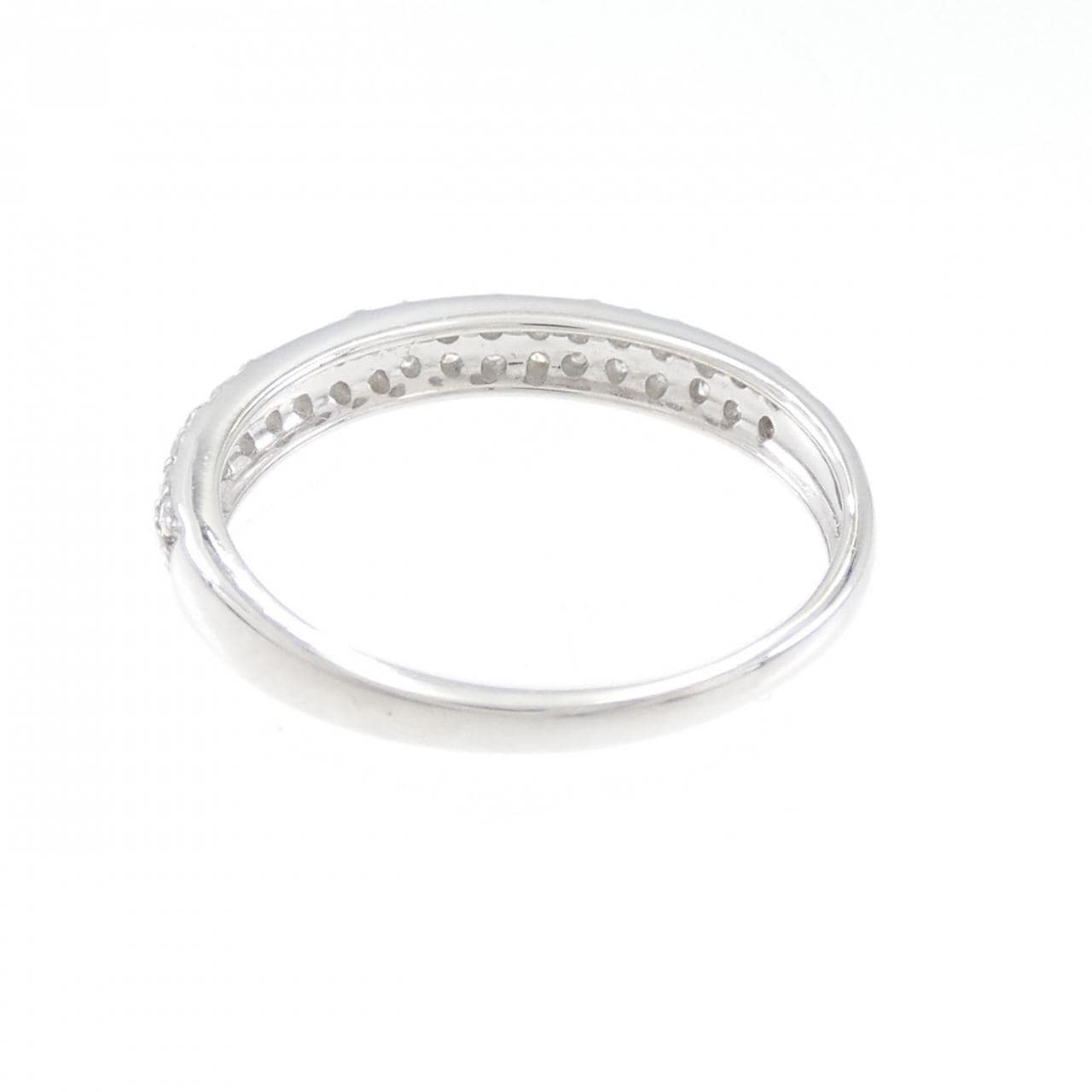 K18WG half eternity Diamond ring 0.20CT