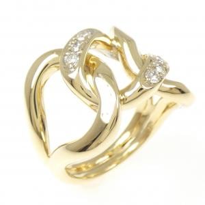 K18YG ダイヤモンド リング 0.19CT