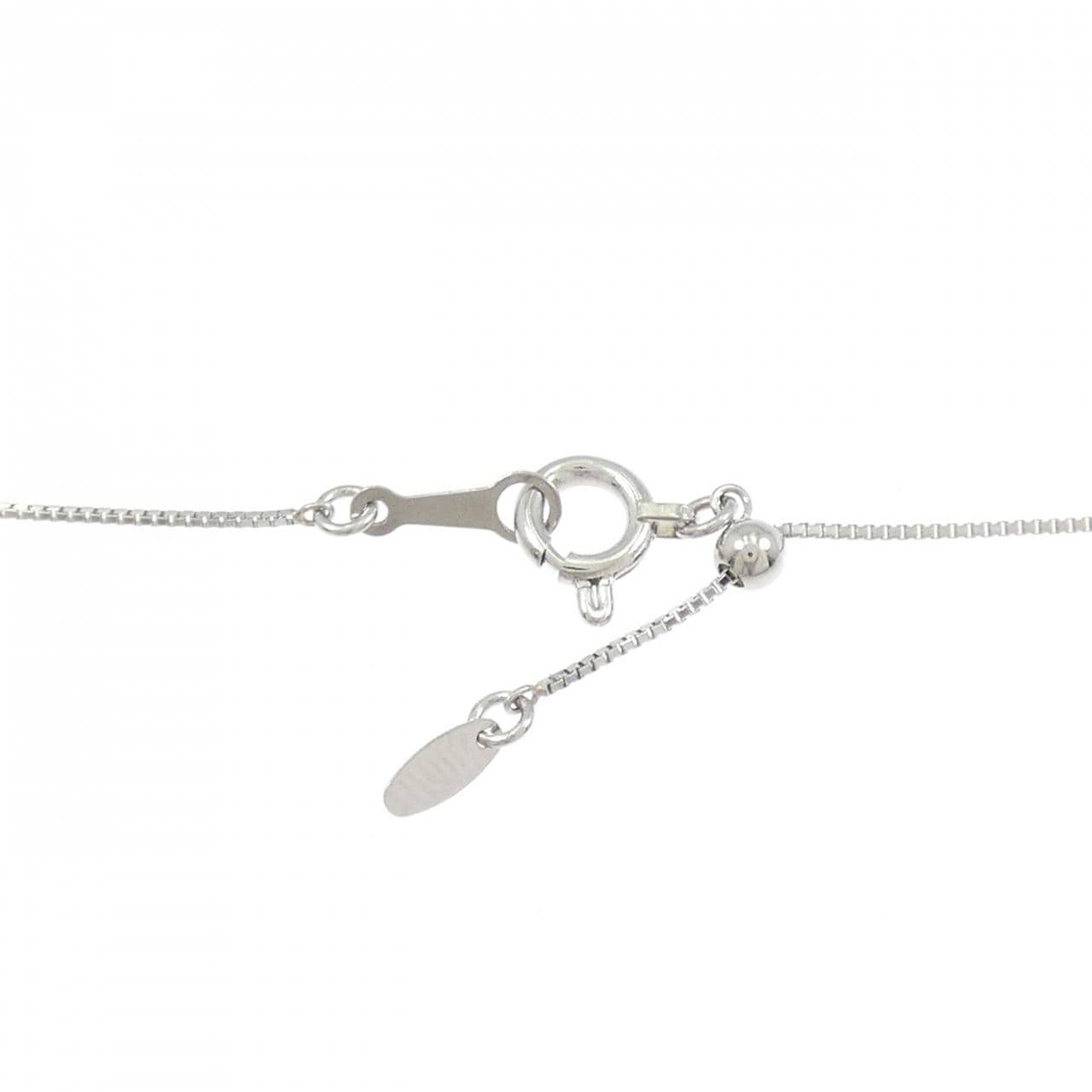 PT900/PT850 ソリティア ダイヤモンド ネックレス 0.231CT