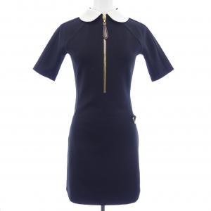 ルイヴィトン LOUIS VUITTON テクニカルジャージーピーターパンカラードレス FQDR45G72 ワンピース