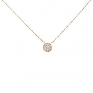 K18PG ダイヤモンド ネックレス 0.20CT
