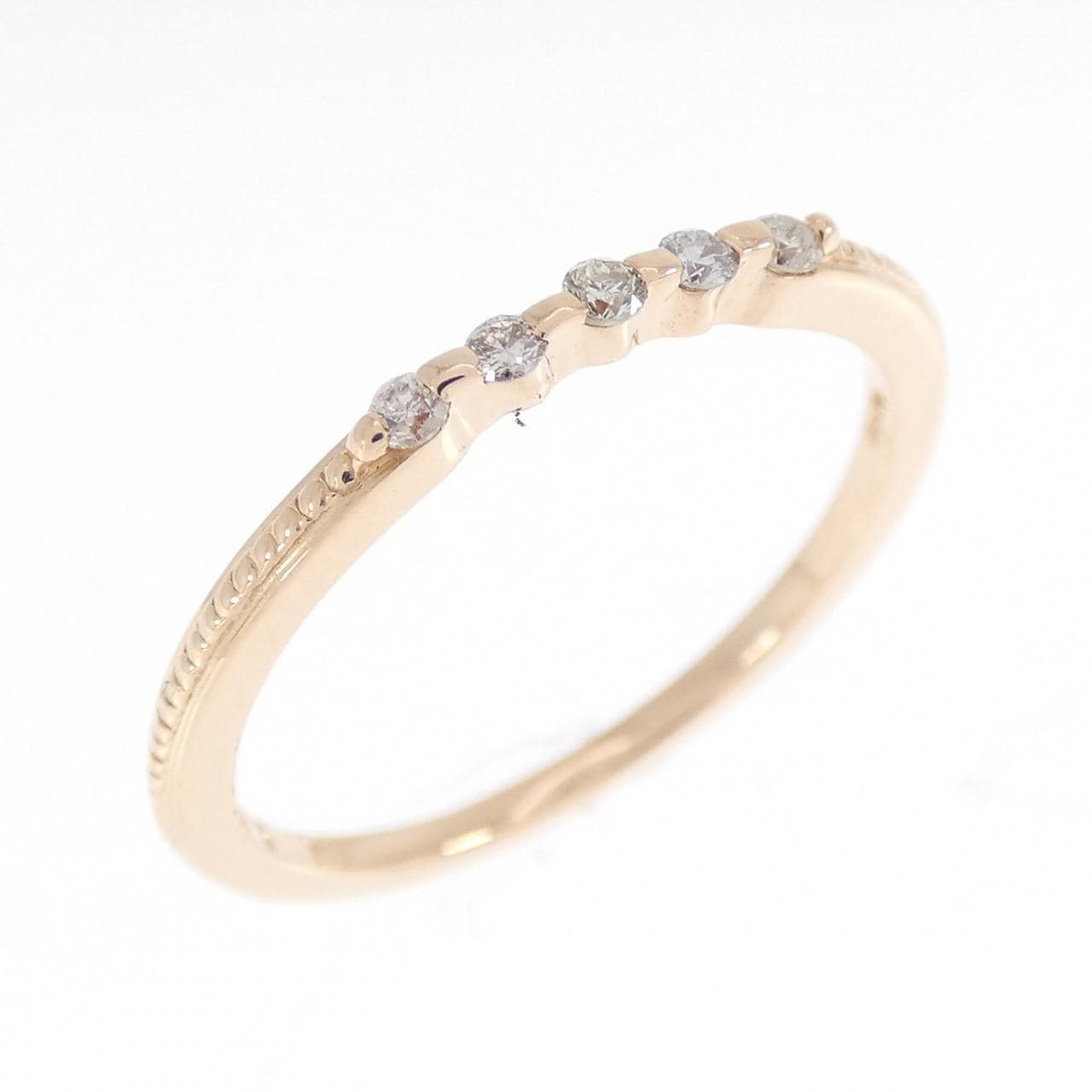アガット ダイヤモンド リング 0.05CT