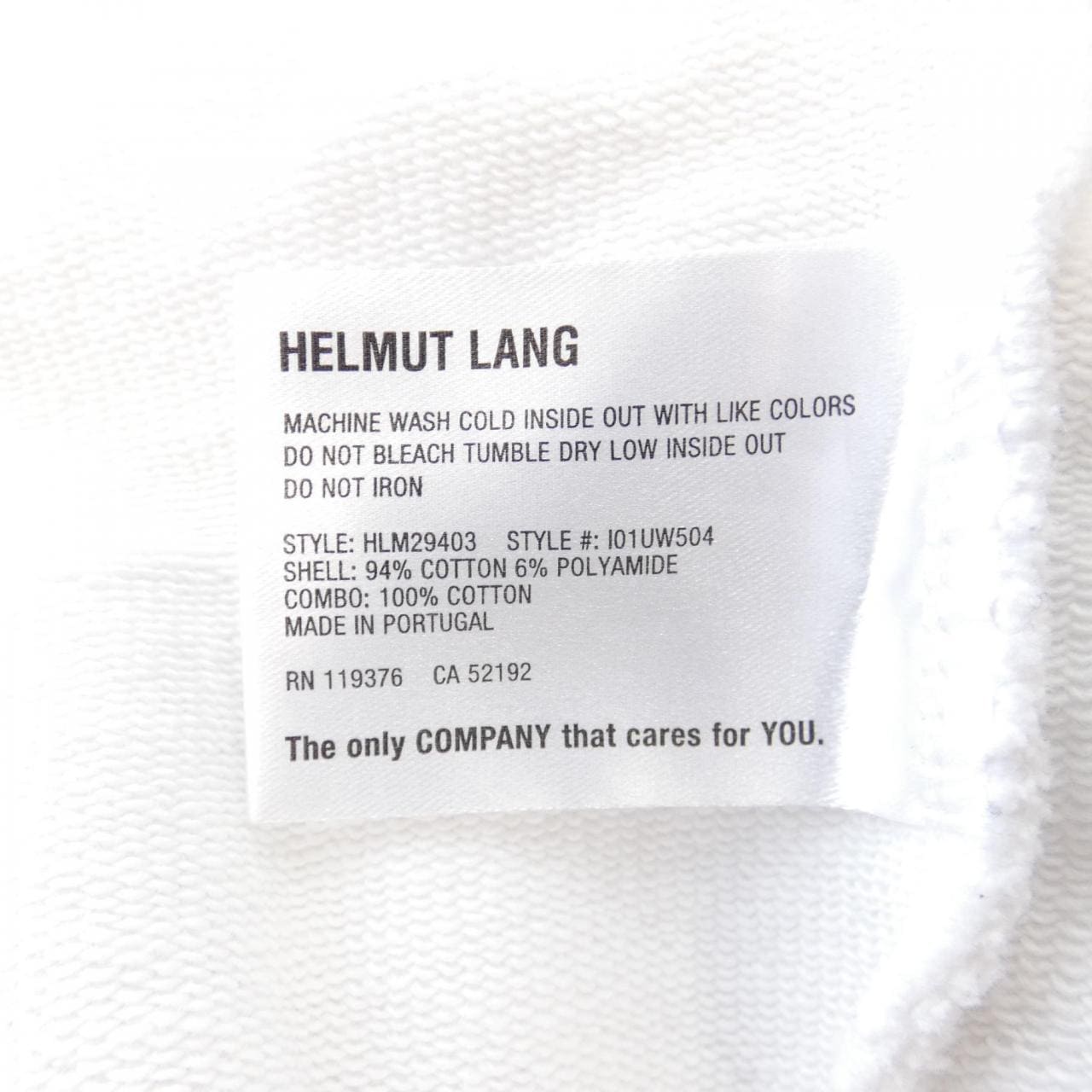 ヘルムートラング HELMUT LANG パーカー