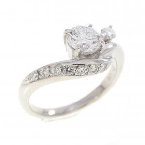 PT900 ダイヤモンド リング 0.554CT D I1 Good
