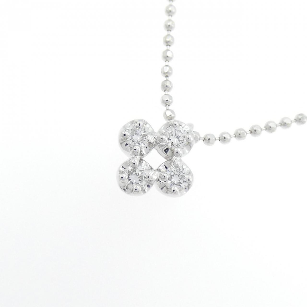 ヴァンドーム ダイヤモンド ネックレス 0.12CT