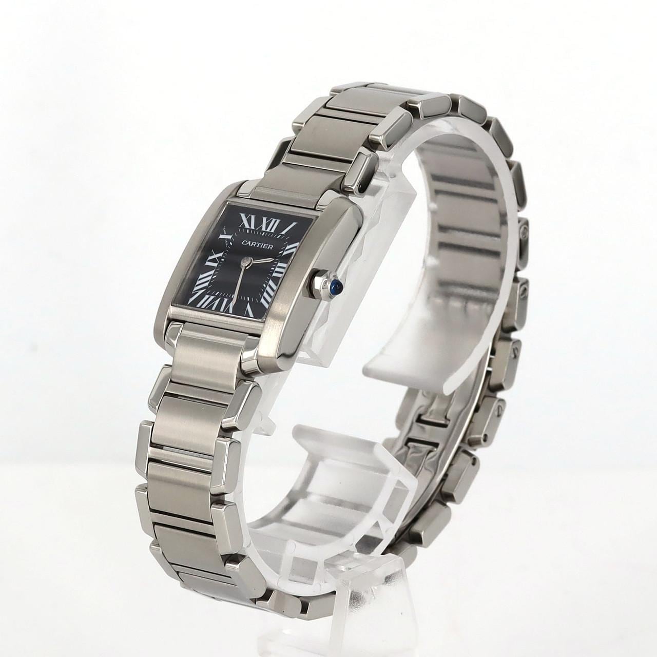 Cartier Tank Française SM W51026Q3 SS石英