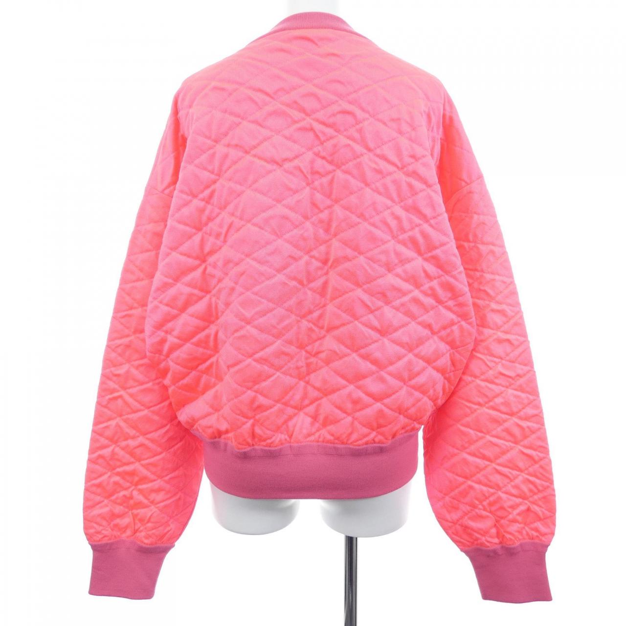 ルイヴィトン LOUIS VUITTON ホットピンクキルテッドプルオーバー FNKL06PT9 トップス