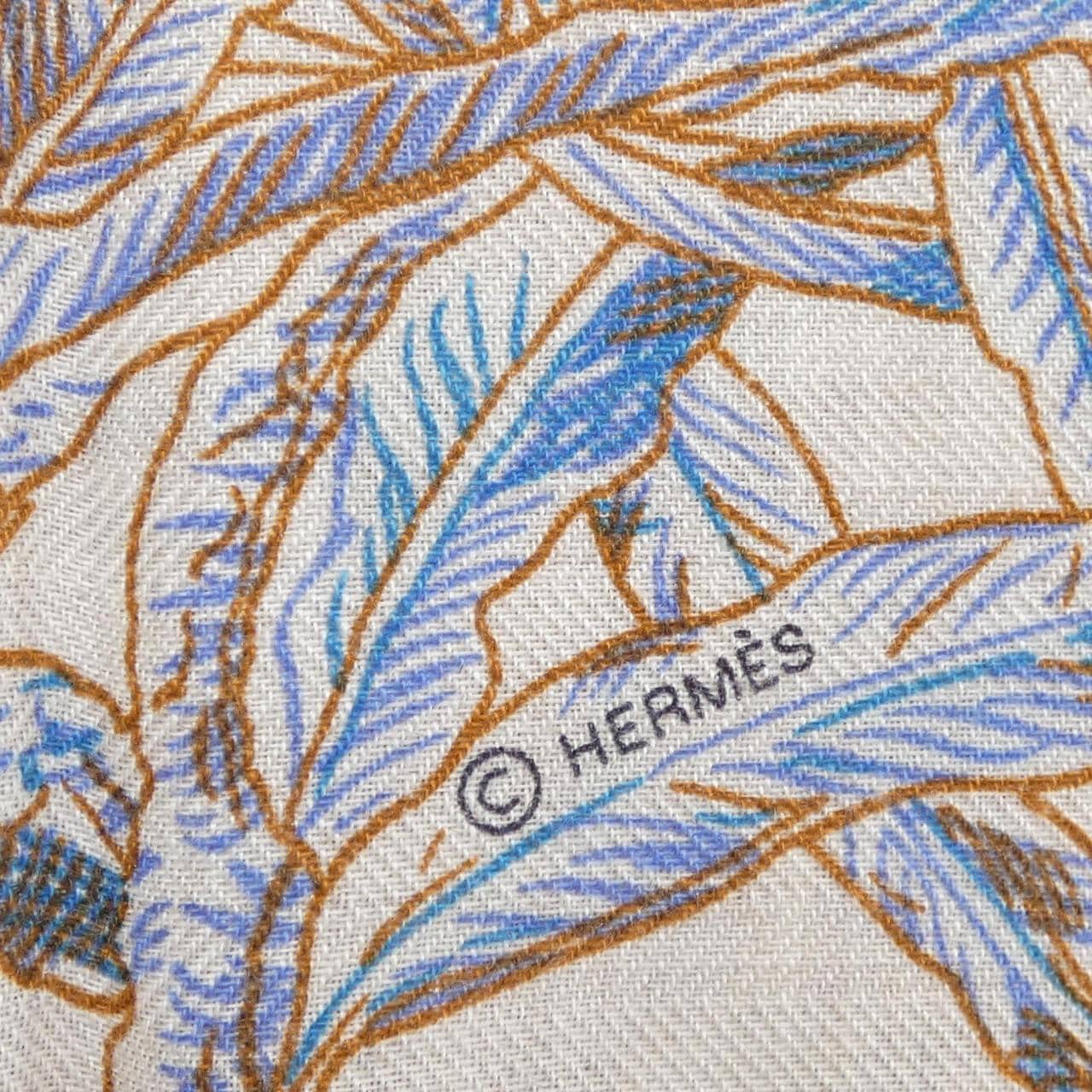 HERMES赫尔墨斯·奥尔托·巴勒莫植物学 H244121S 卡莱吉安 140 披肩