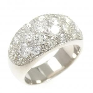PT900 パヴェ ダイヤモンド リング 2.715CT