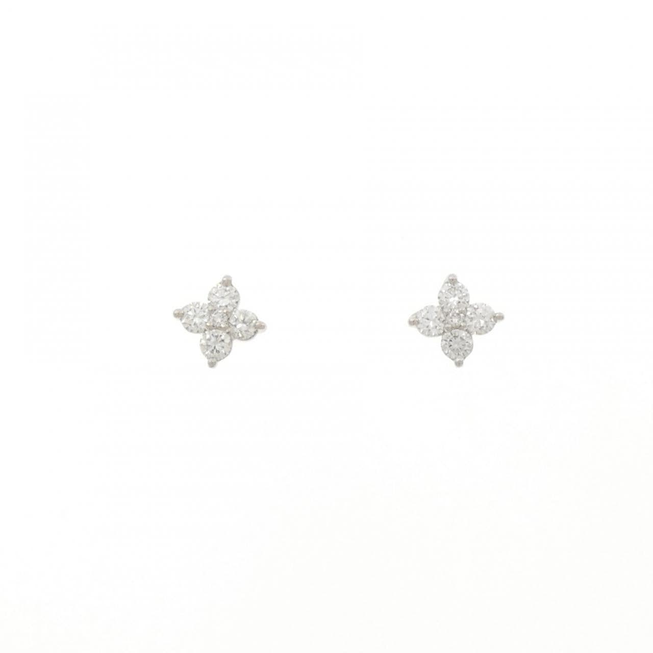 4゜C ダイヤモンド ピアス