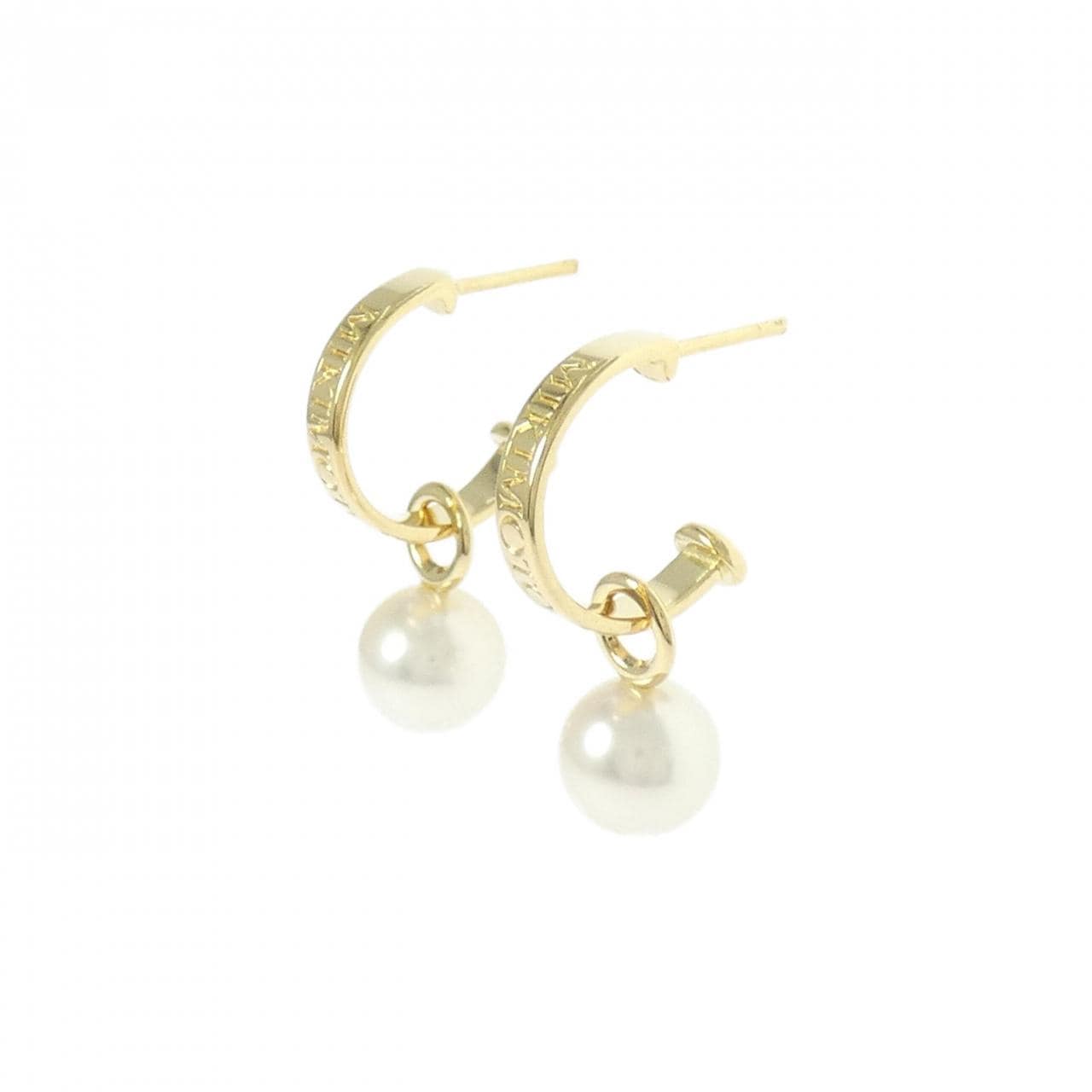 ミキモト アコヤパール ピアス 7.3mm