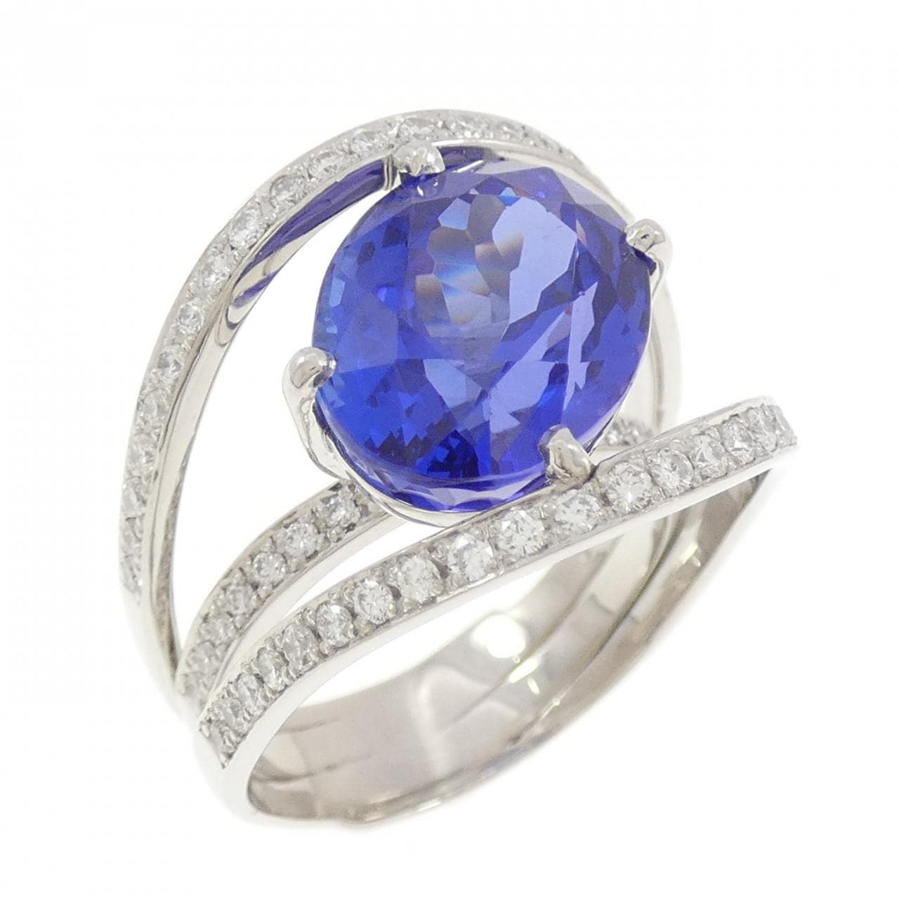 PT900 タンザナイト リング 8.786CT