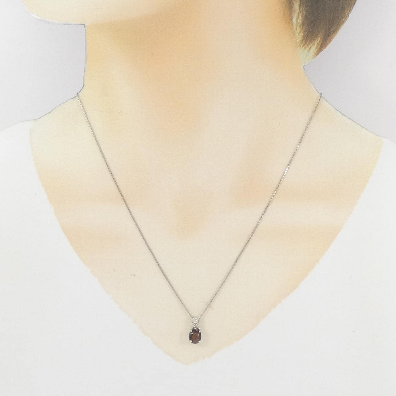 PT900/PT850 サファイヤ ネックレス 1.20CT