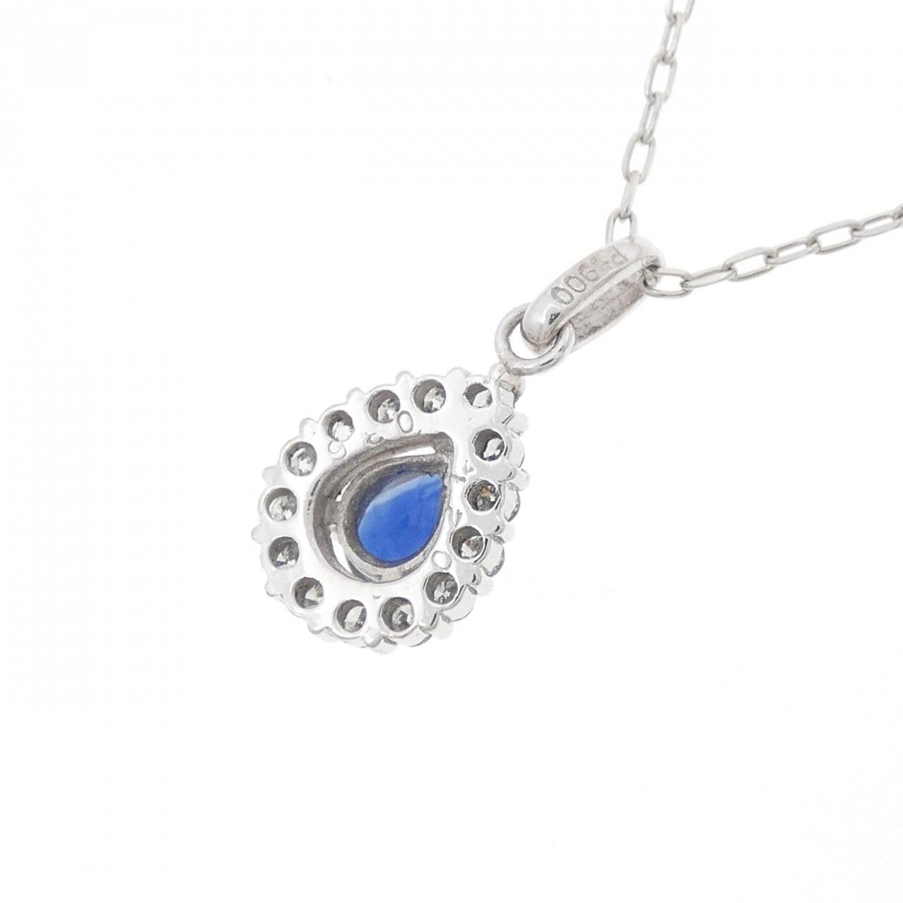 PT900/PT850 サファイヤ ネックレス 0.36CT