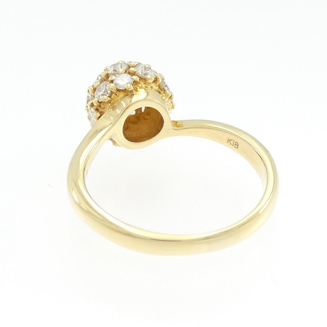K18YG ダイヤモンド リング 1.20CT