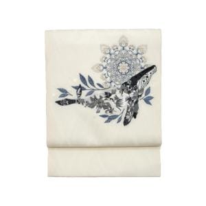 【新品】夏名古屋帯　刺繍加工