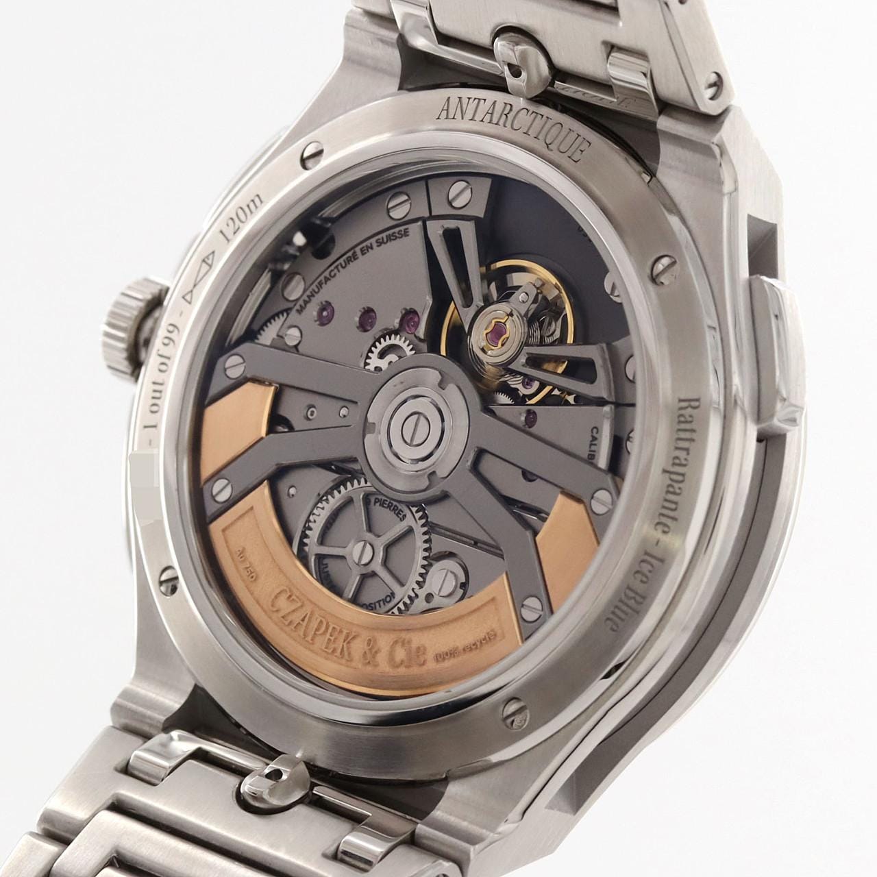 CZAPEK Antarctic Rattrapante LIMITED CZAN7-RPIB SS自動上弦