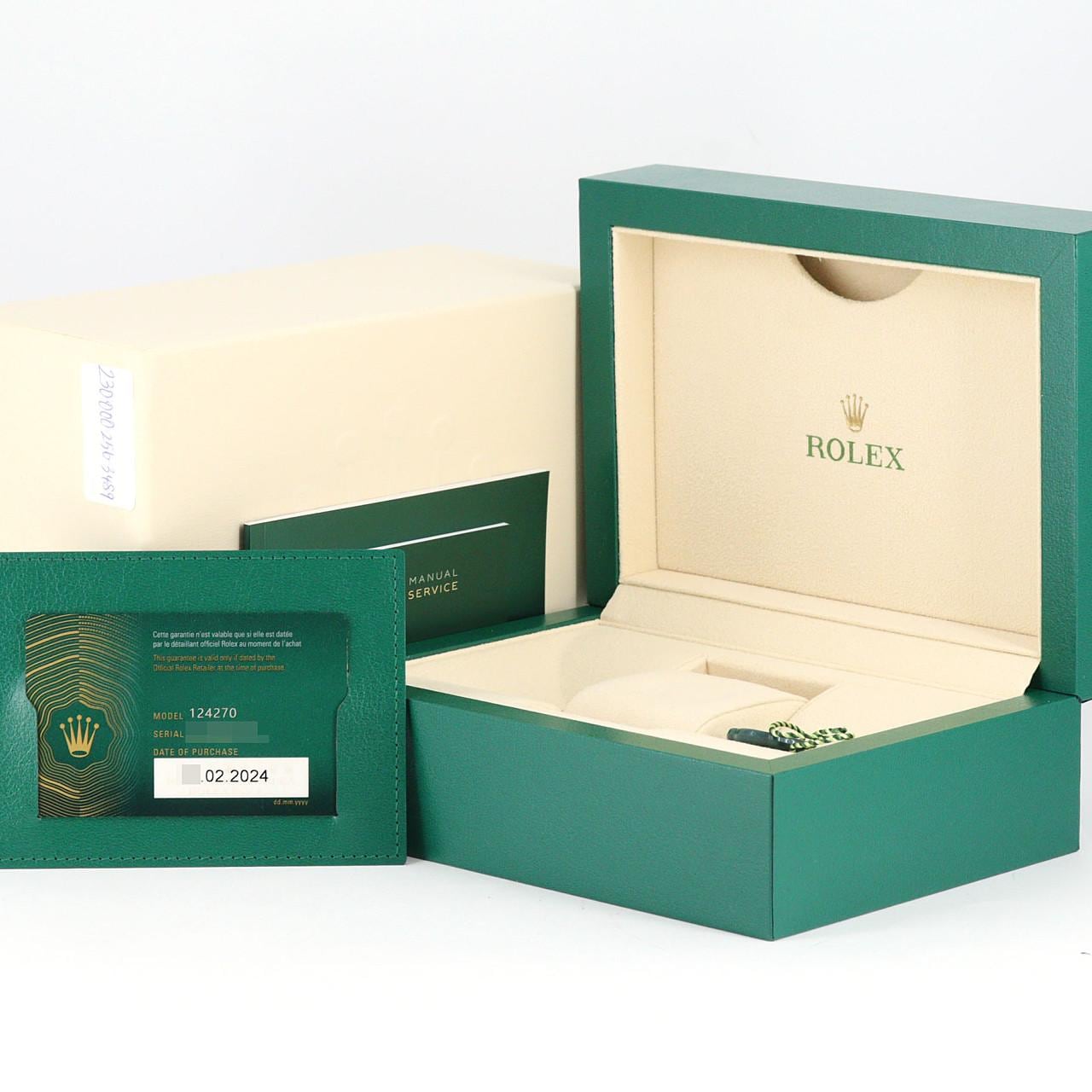 ロレックス エクスプローラーI 124270 SS 自動巻 ランダム番