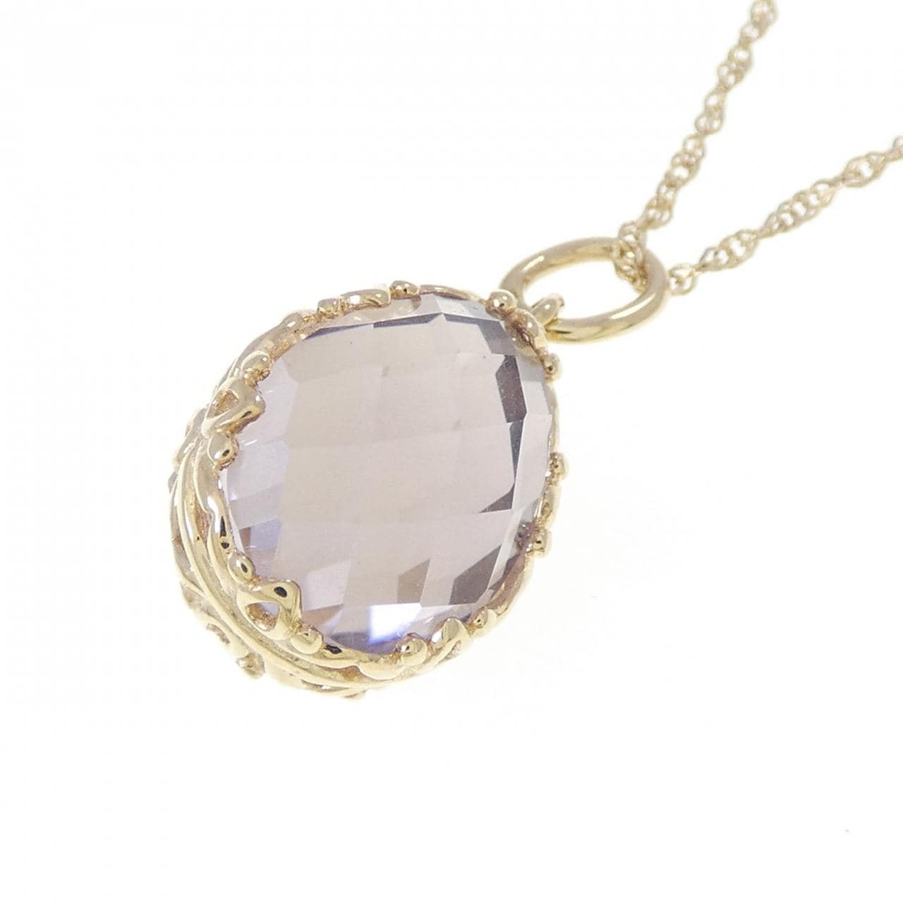 K10YG アメジスト ネックレス