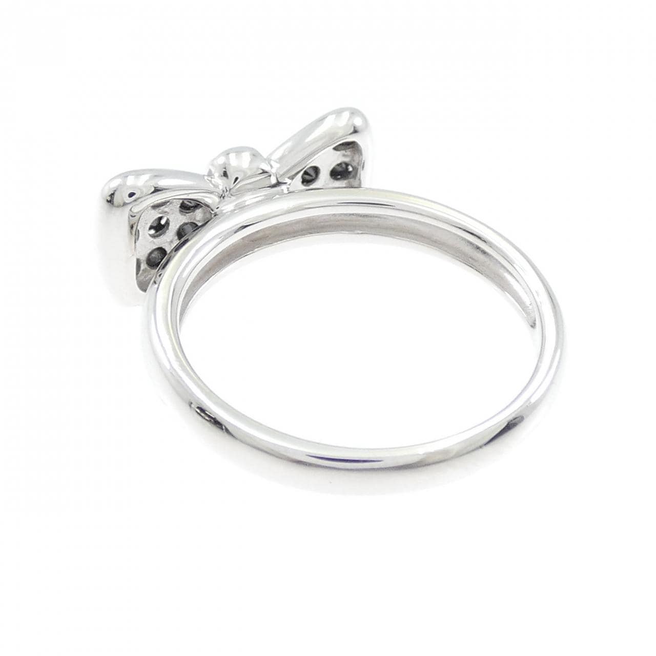 ポンテヴェキオ リボン ダイヤモンド リング 0.52CT