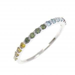 K18WG ダイヤモンド リング 0.27CT