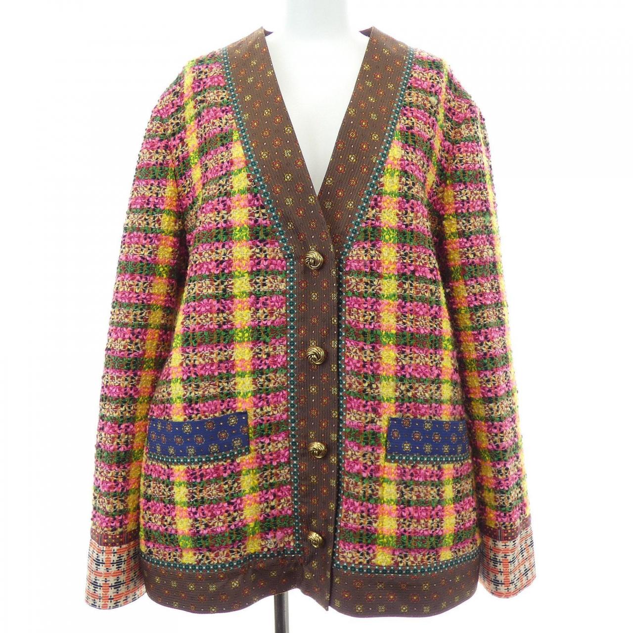 グッチ GUCCI 602759 ZADC5 ノーカラージャケット