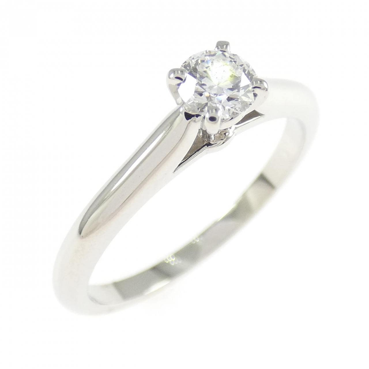 カルティエ 1895 ソリテール リング 0.23CT D VVS1 3EXT